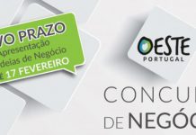 Novo Prazo de entrega para o Concurso de Ideias Oeste Portugal