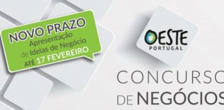 Novo Prazo de entrega para o Concurso de Ideias Oeste Portugal