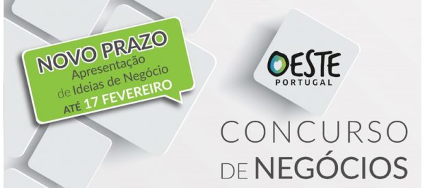 Novo Prazo de entrega para o Concurso de Ideias Oeste Portugal