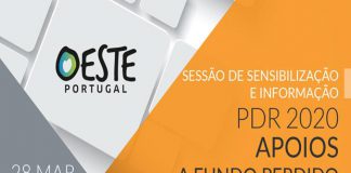 SESSÃO DE SENSIBILIZAÇÃO E INFORMAÇÃO – PDR 2020 APOIOS A FUNDO PERDIDO PARA PEQUENOS INVESTIMENTOS