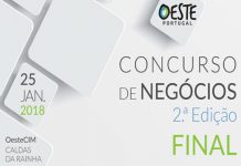 Final do Concurso de Negócios Oeste Portugal